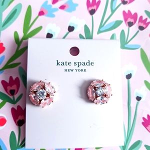 Kate Spade♠️ Flying Colors Marquise Stud Earrings in Blush